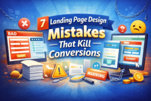 7 Landing Page Design Mistakes That Kill Conversions