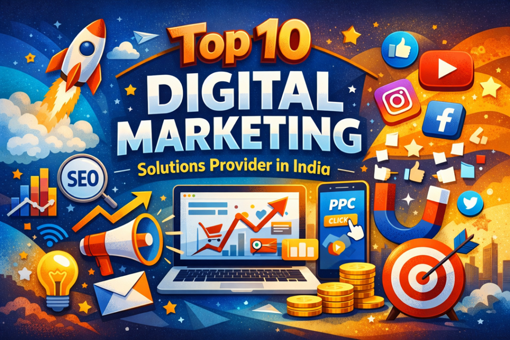 Top 10 Digital Marketing Solutions Provider in India